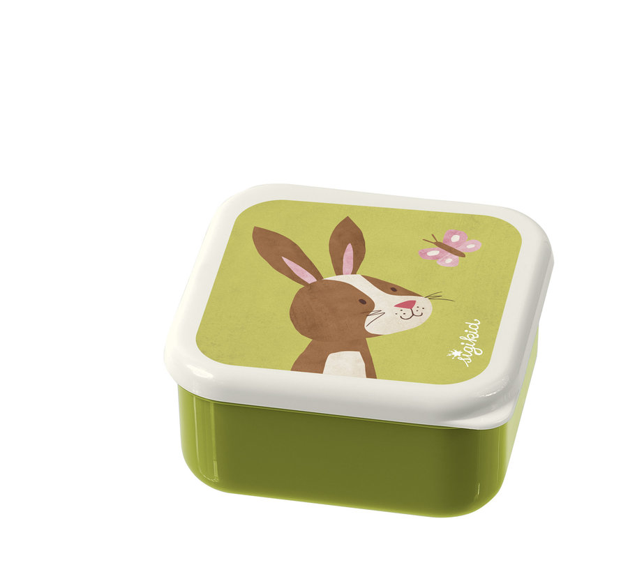 Three-piece set lunchbox rabbit