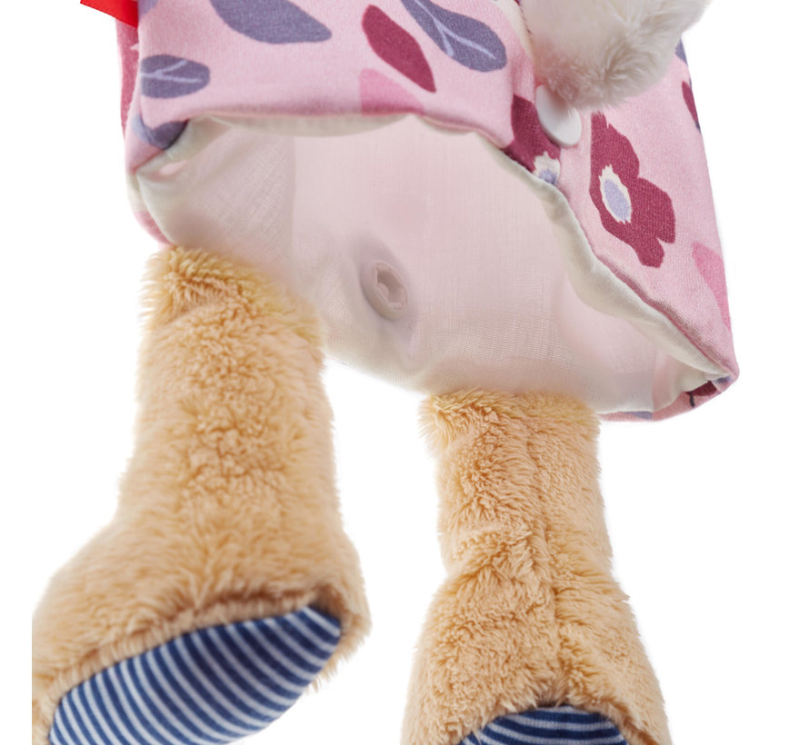 Hand Puppet Lovey Bunny Rosalie Rose