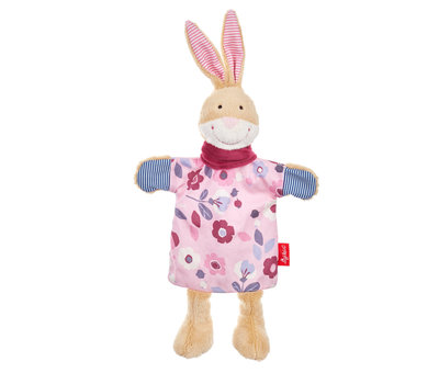 sigikid Hand Puppet Lovey Bunny Rosalie Rose