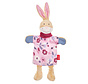 Hand Puppet Lovey Bunny Rosalie Rose