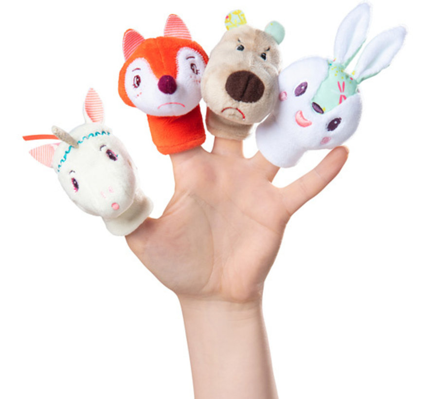 Forest Finger Puppets 4-pcs