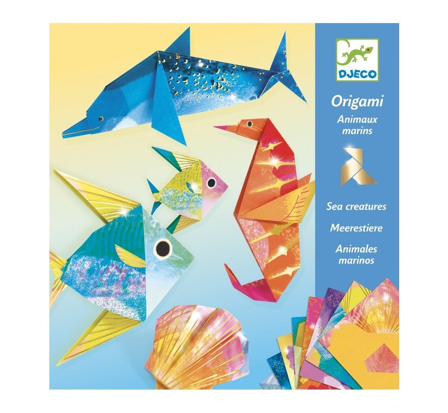 Origami Zeedieren