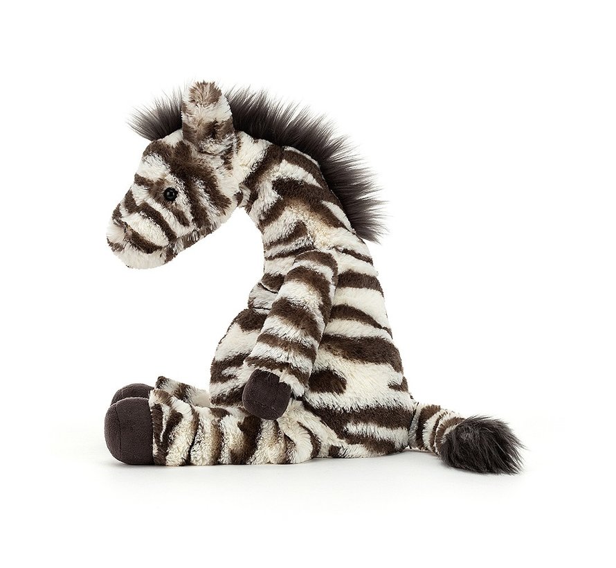 Knuffel Lallagie Zebra