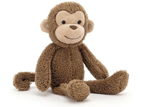 Jellycat Knuffel Aap Woogie Monkey