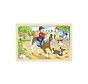 Puzzel Ponyboerderij Hout 24pcs