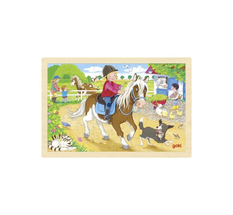 Puzzle Pony Farm 24pcs