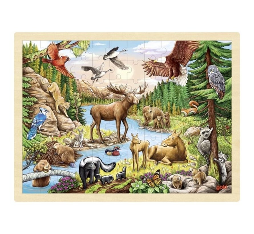 Puzzle North American Wilderness