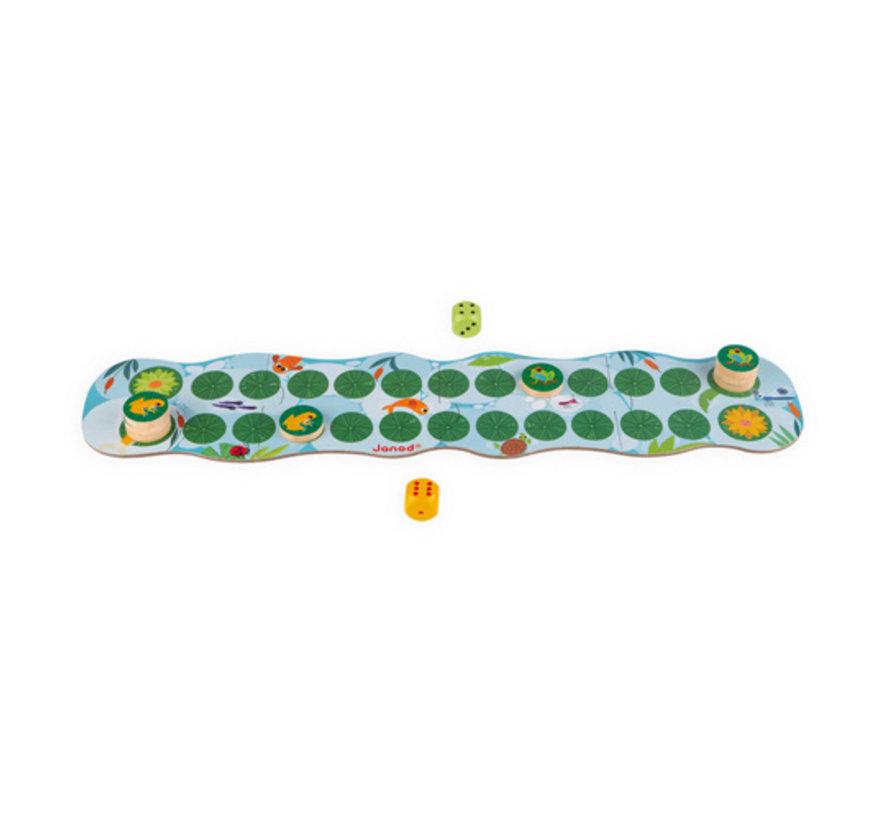 Racing Board Game Fast & Frog