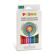 Primo Jumbo Coloured Pencils 12-pcs