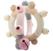 Hess Rattle Wood Nature Ball Pink