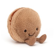 Jellycat Amuseable Macaron Chocolate