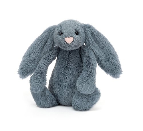 Jellycat Bashful Dusky Blue Bunny Small