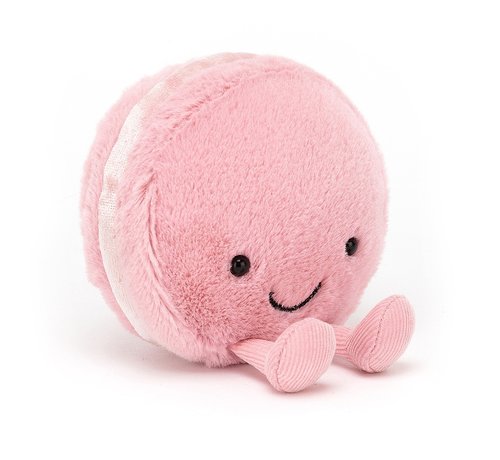 Jellycat Knuffel Amuseable Macaron Raspberry