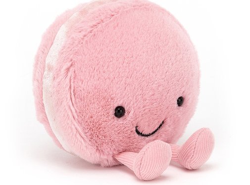 Jellycat Knuffel Amuseable Macaron Raspberry