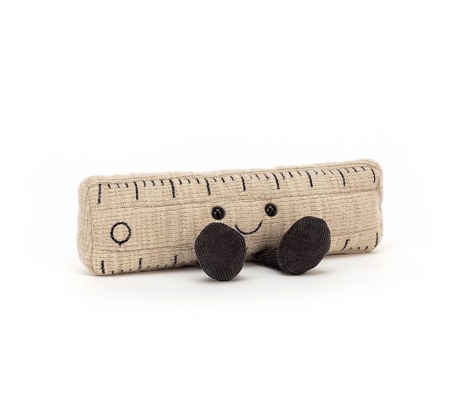 Knuffel Liniaal Smart Stationery Ruler Small