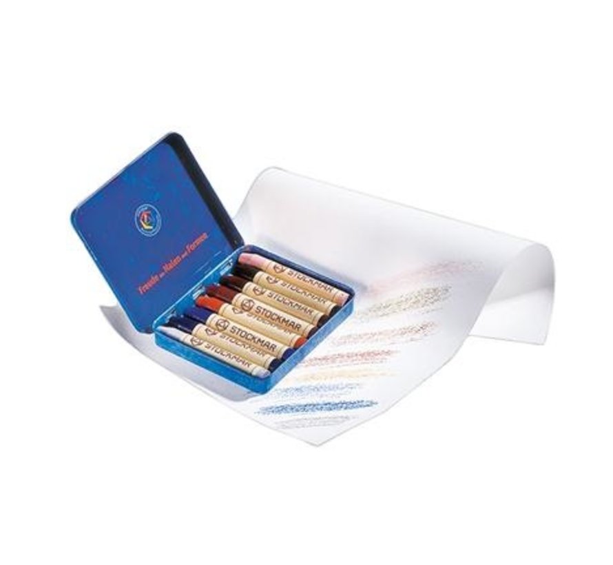 Bijenwasstiftjes Set 8-delig Ass.1