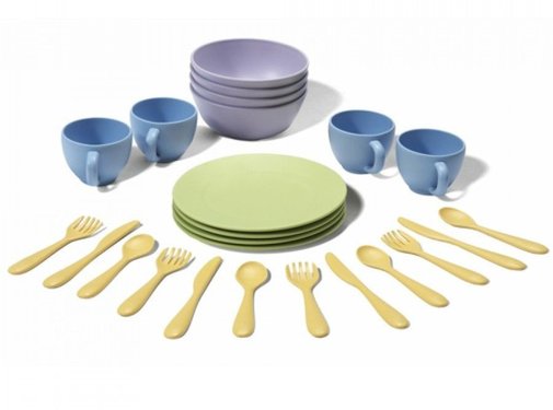 Green Toys Dish Set 24-pcs