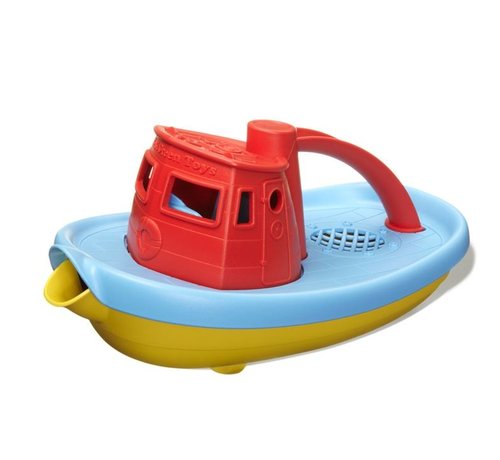 Green Toys Tugboat Red