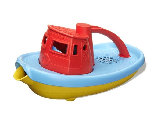 Green Toys Tugboat Red