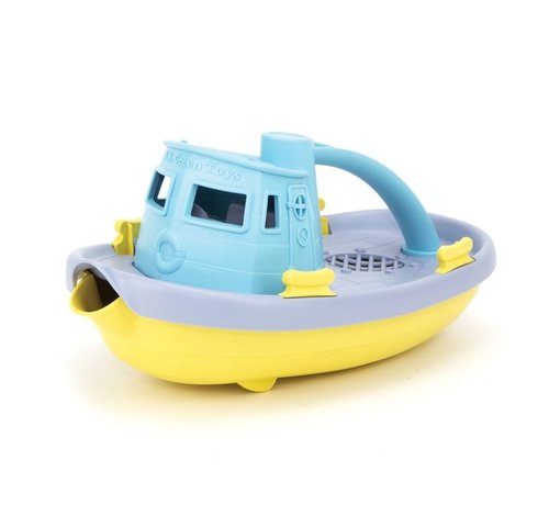 Green Toys Tugboat Blue