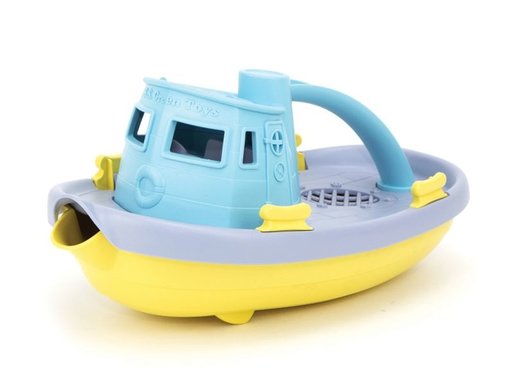 Green Toys Tugboat Blue