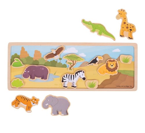 Bigjigs Magnetic Board Safari