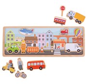 Bigjigs Magnetic Board City