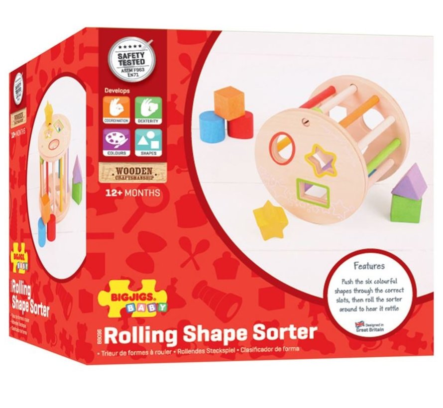 First Rolling Shape Sorter