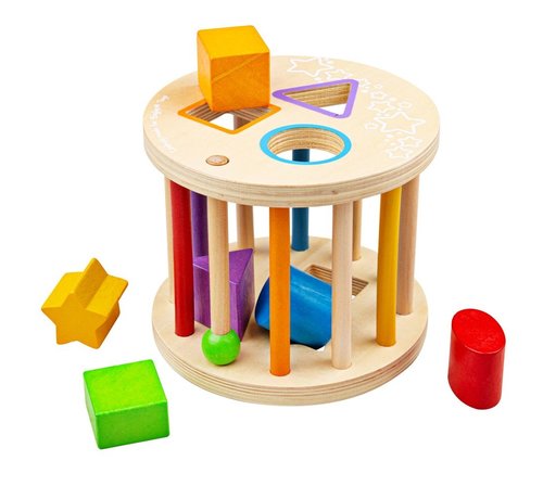 Bigjigs First Rolling Shape Sorter