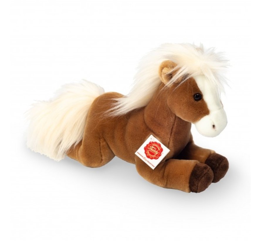 Stuffed Animal Horse Lying 30cm