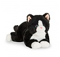 Stuffed Animal Cat Black 30 cm