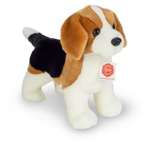 Hermann Teddy Stuffed Animal Dog Beagle Standing