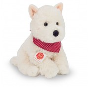 Hermann Teddy Stuffed Animal Dog West Highland Terrier Sitting