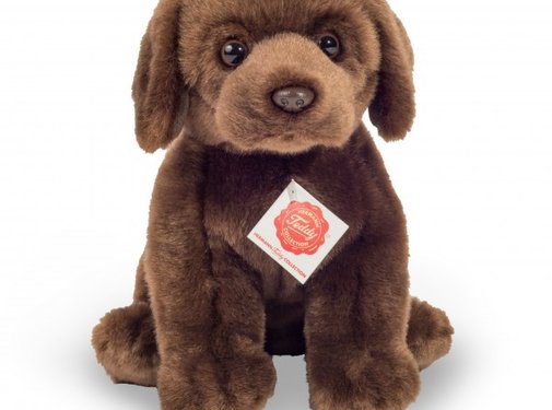 Hermann Teddy Knuffel Hond Labrador Bruin