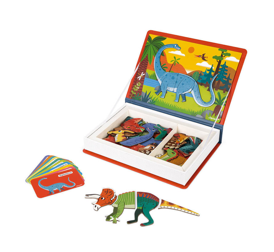 Magneetboek Dino's