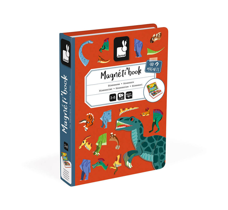 Magneetboek Dino's