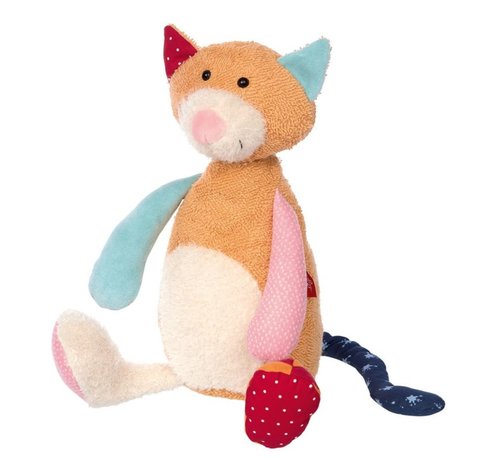 sigikid Knuffel Kat Patchwork Sweety