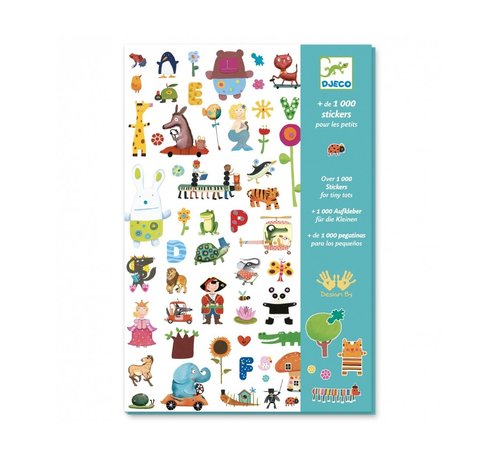 Djeco Paper Stickers 1000 pcs