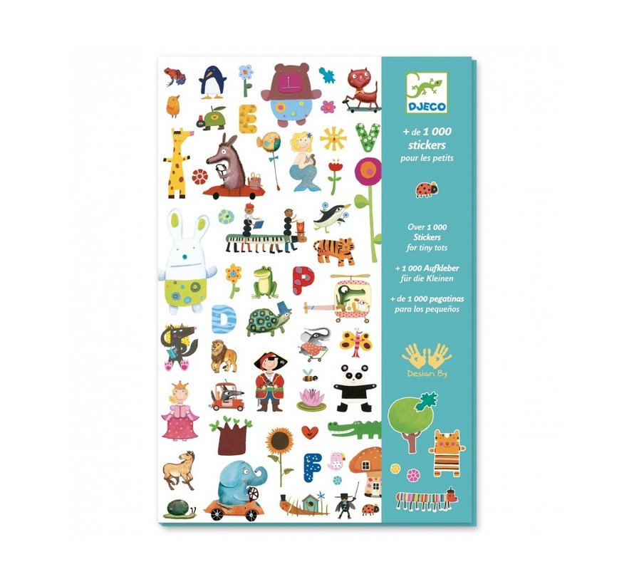 Paper Stickers 1000 pcs