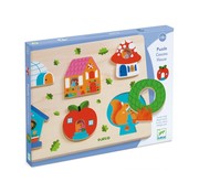 Djeco Relief Puzzle Coucou House