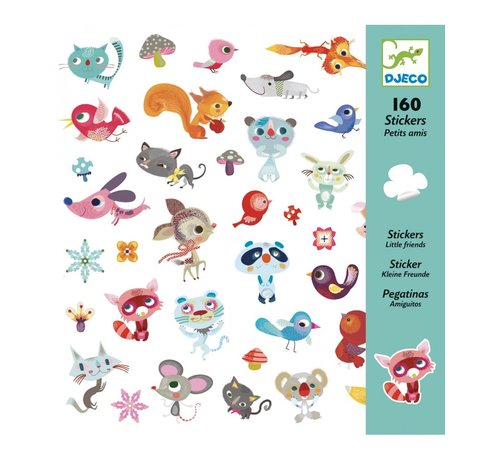 Djeco Paper Stickers Small Friends