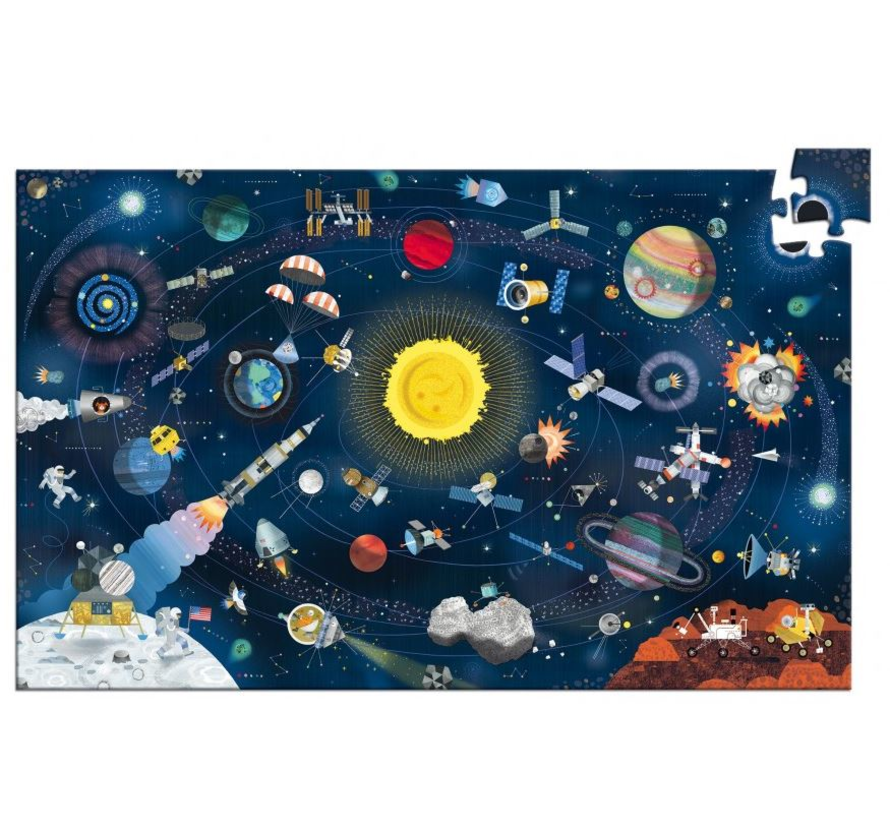 Observation Puzzle The Space and Booklet 200 pcs