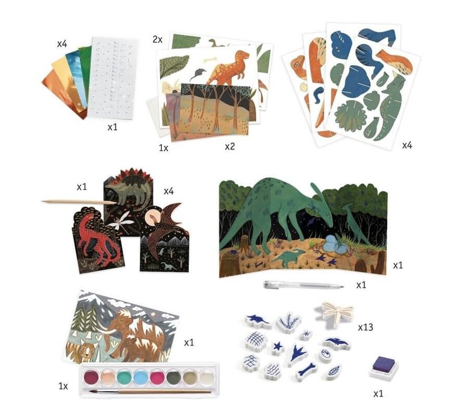 Multi Activity Set Dino Box