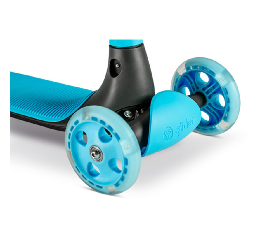 Kids Scooter Y Glider Kiwi Blue