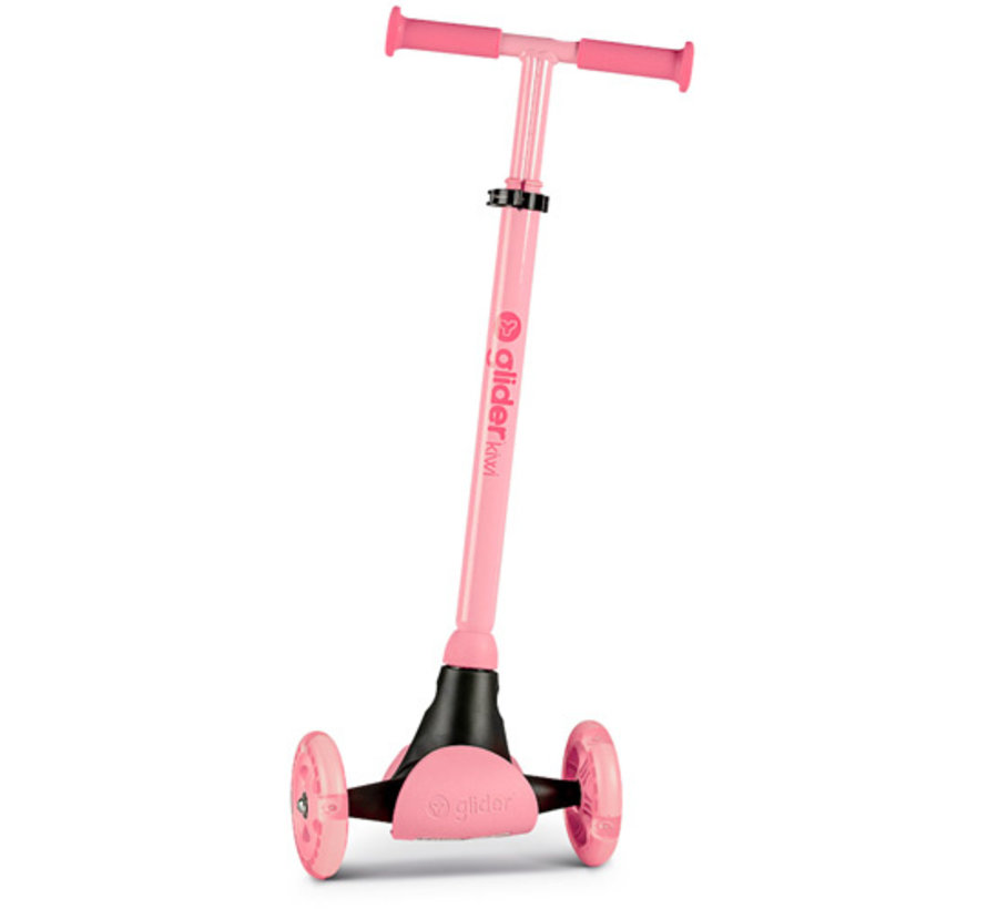 Kids Scooter Y Glider Kiwi Pink