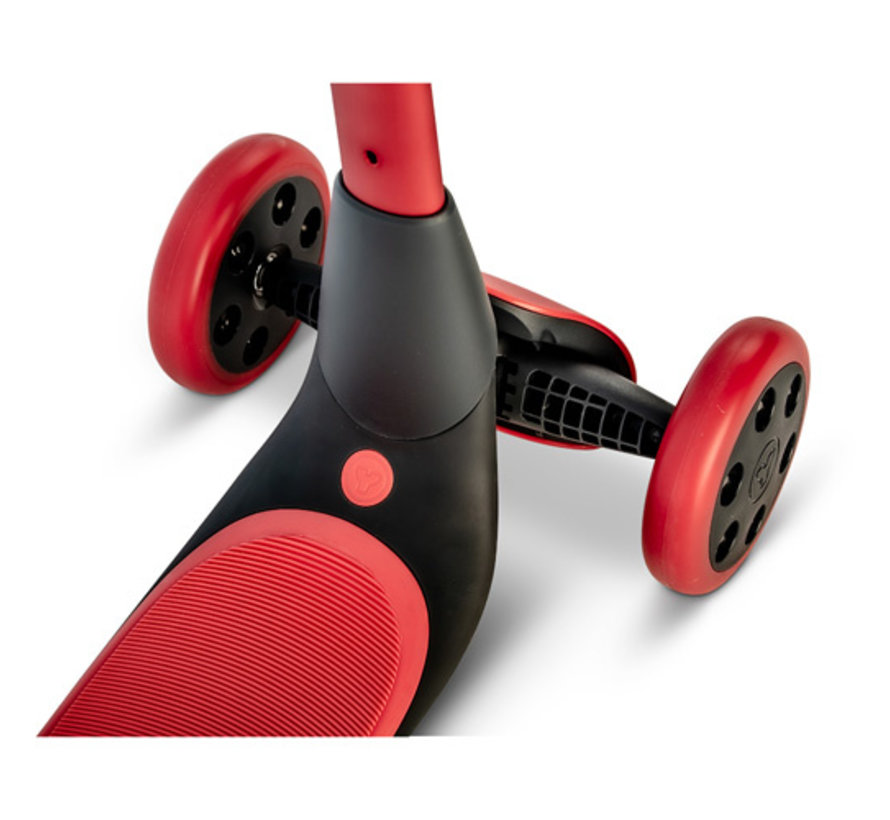 Kids Scooter Y Glider Nua Red