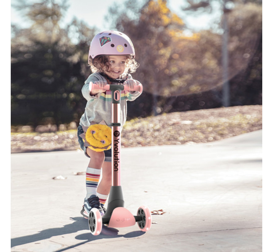 Kids Scooter Y Glider Nua Pink