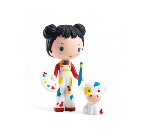 Djeco Tinyly Figurine Barbouille & Gribs