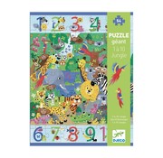 Djeco Giant Puzzle 1 to 10 Jungle 54 pcs.