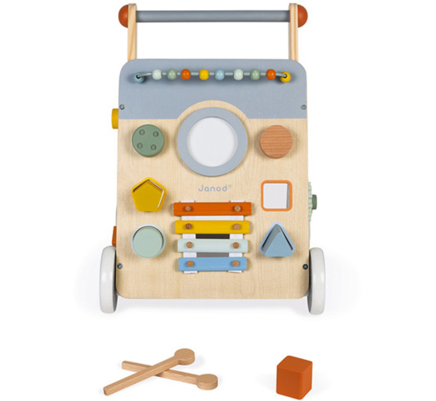 Sweet Cocoon Wooden Multi Activity Trolley